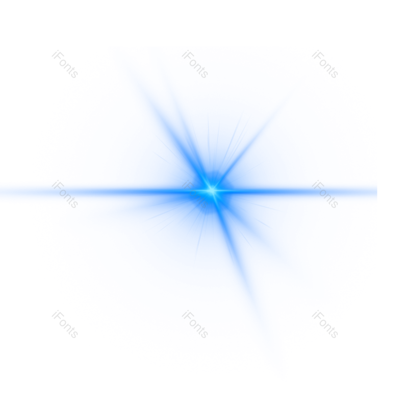 光效图片,效果元素,蓝色PNG,免抠素材